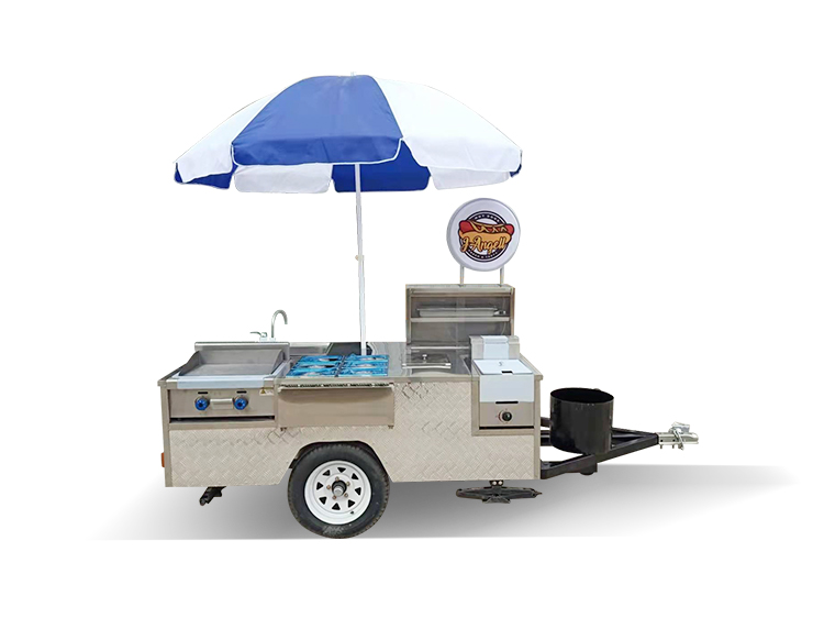 HS200A small hot dog cart for sale
